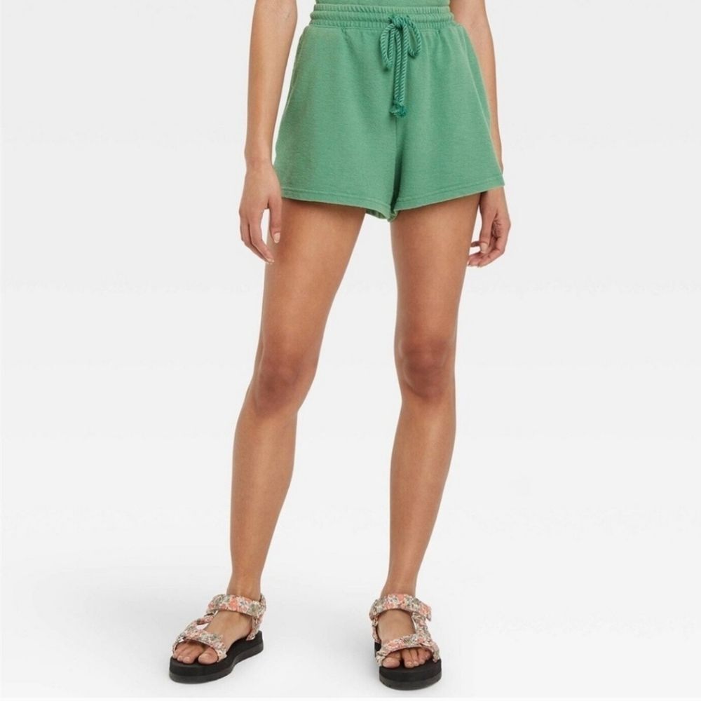 Target Universal Thread Womens French Terry Elastic Waist Pull-On Shorts NWT 2X
